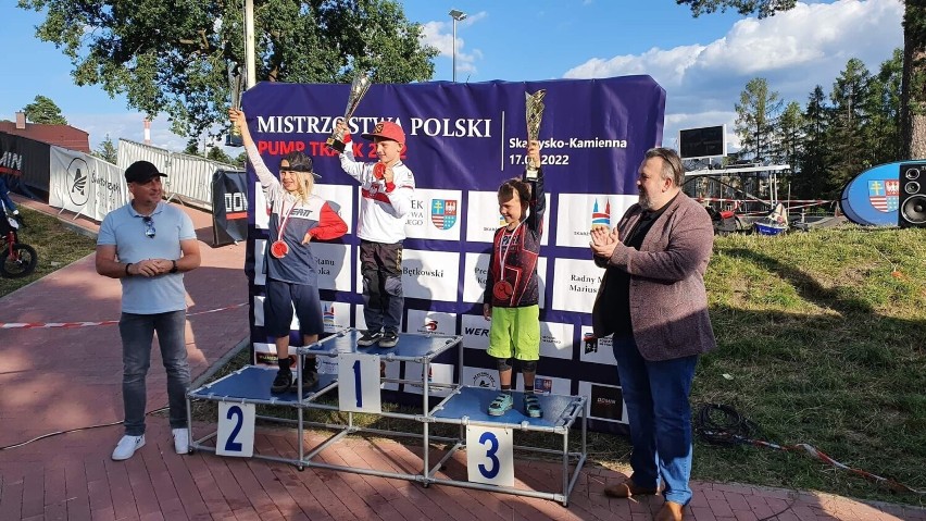 Mistrzostwa Polski w Pumptracku w Skarżysku. W rowerowej...