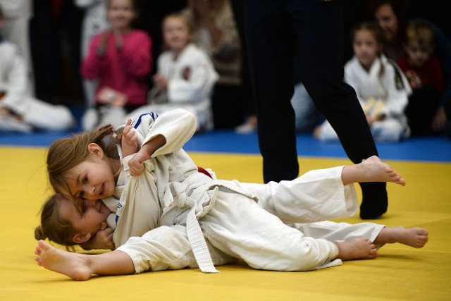 Międzynarodowy Turniej Mikołajkowy Judo dzieci z udziałem 210 zawodniczek i zawodników z Polski i Słowacji odbył się w Podkarpackim Centrum Sportów Walki w Jaśle