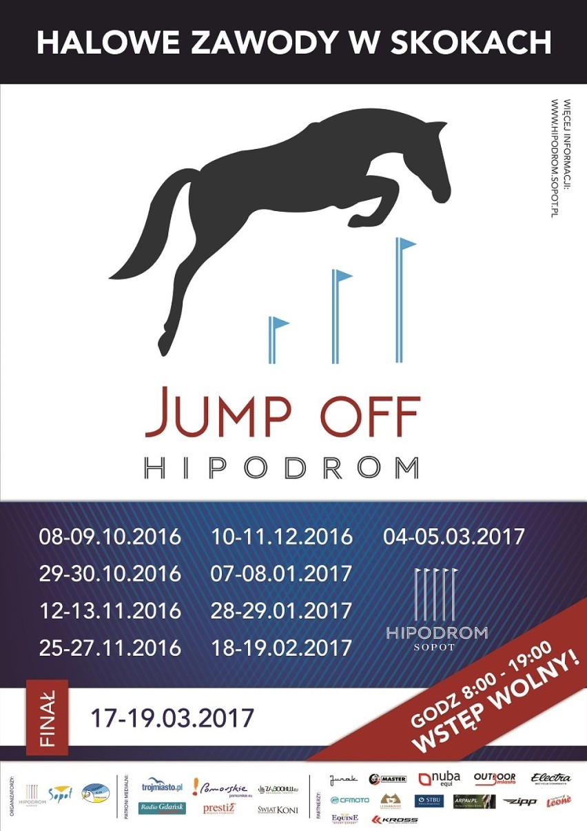 Zawody JumpOFF w Sopocie. Hipodrom zaprasza całe rodziny