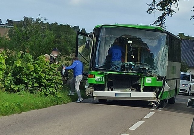 Wypadek autobusu PKS Gdynia w Darzlubiu (trasa Darzlubie - Mechowo - Leśniewo), Nadmorska Kronika Policyjna