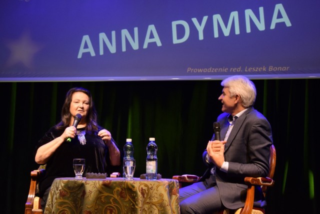 Anna Dymna w Kielcach.