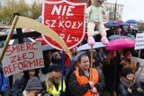 Protest nauczycieli. Trwa ogólnopolska manifestacja pracowników szkolnictwa