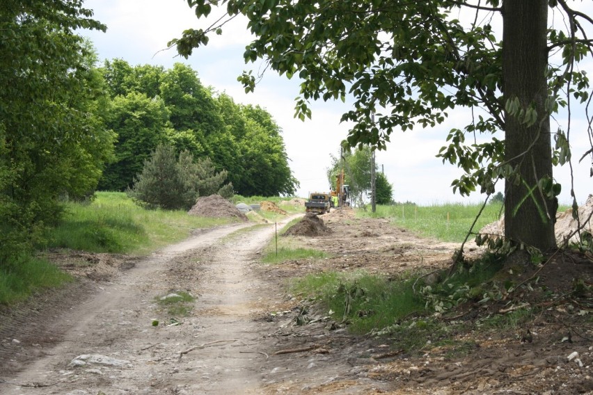 Powstaje nowe  jurajska droga rowerowa w gminie Żarki ZDJĘCIA