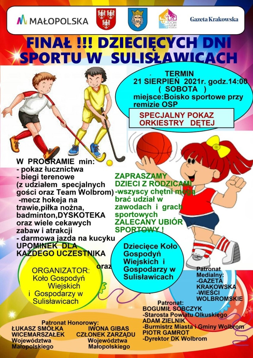 Finał dziecięcych dni sportu w Sulisławicach

21 sierpnia, w...