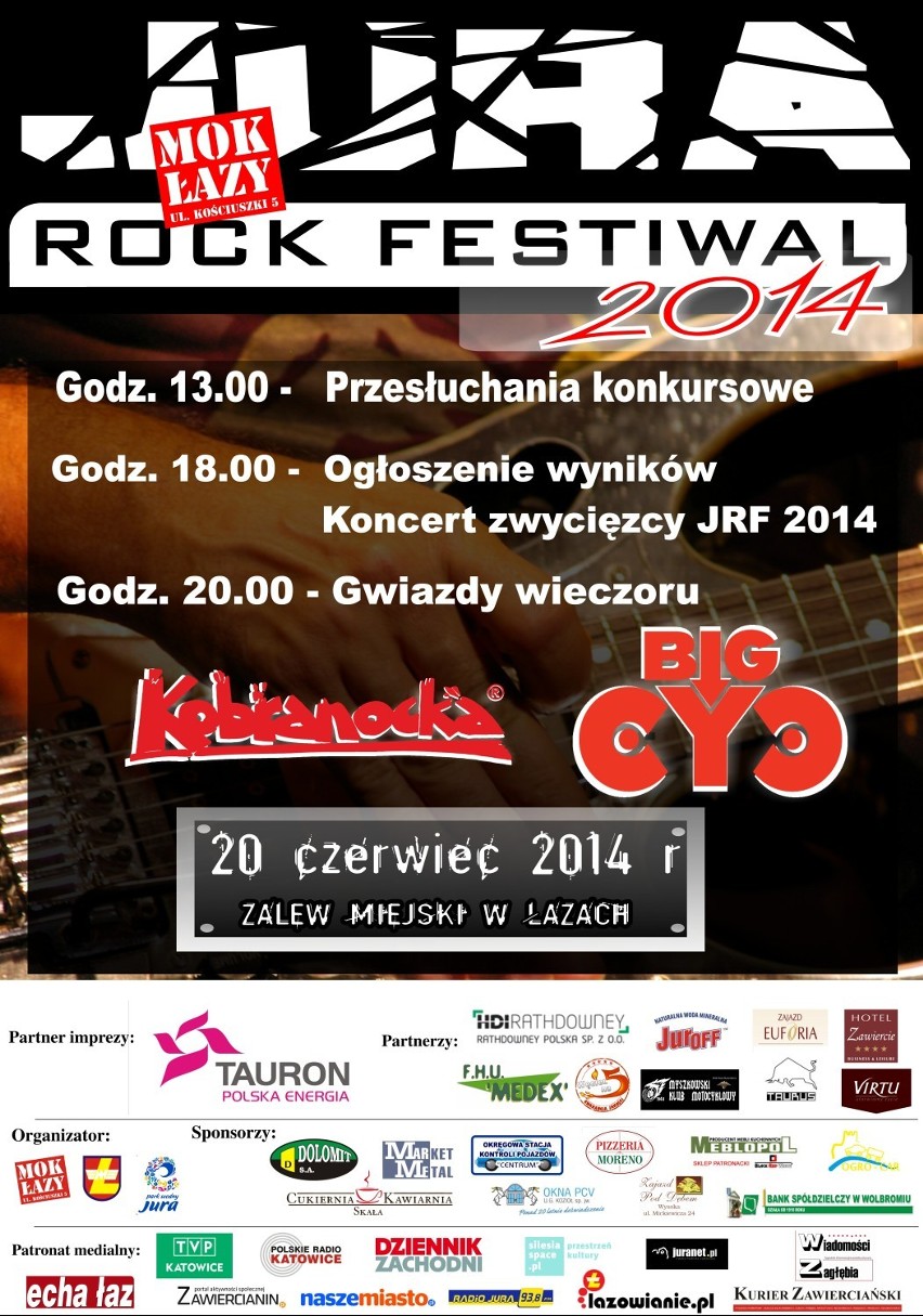 Dni Łaz 2014: Jura Rock Festiwal.