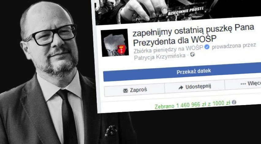 "Zapełnijmy ostatnią puszkę Pana Prezydenta dla WOŚP"....