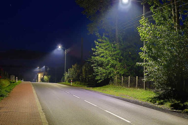 Trzebielino to pierwsza w Polsce gmina z pełnym oświetleniem LED