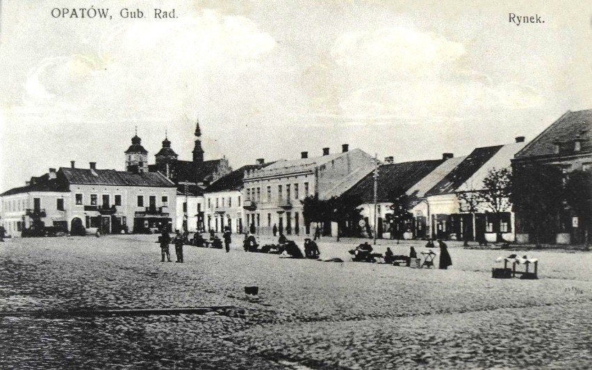 Lata 1913-1918 , Rynek w Opatowie