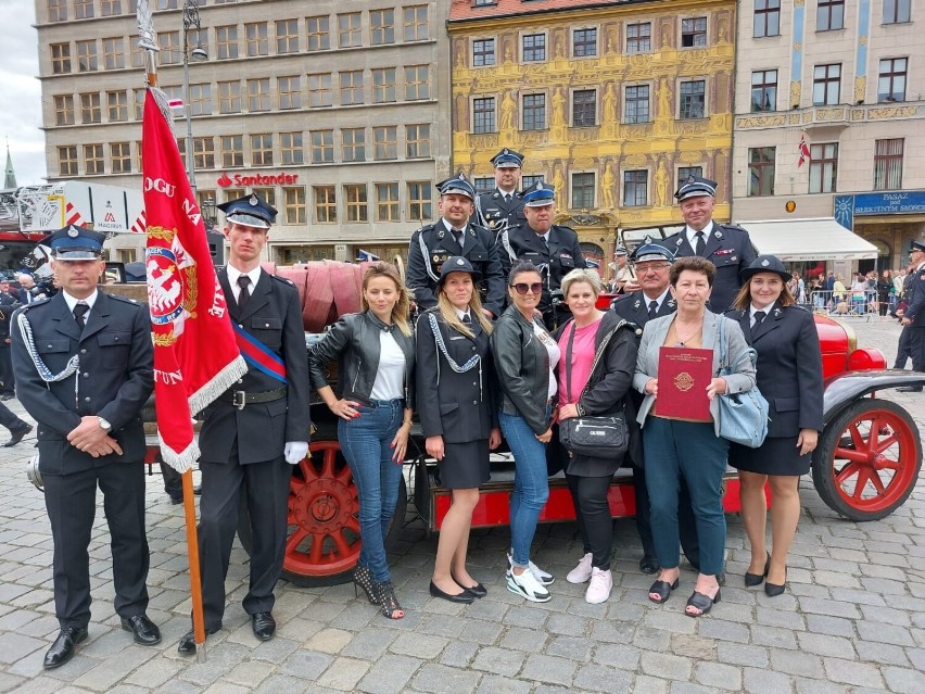 Jednostka OSP Jaczów uhonorowana za zasługi dla pożarnictwa