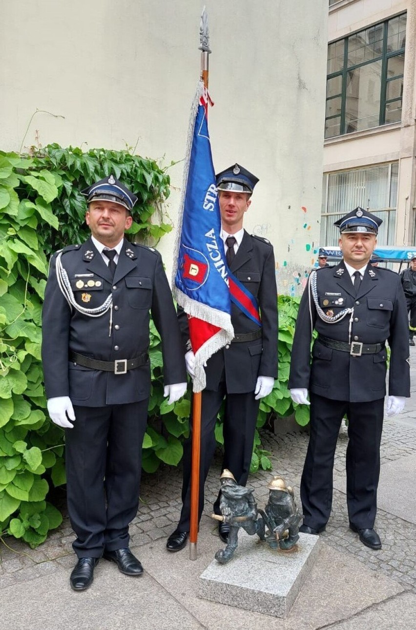 Jednostka OSP Jaczów uhonorowana za zasługi dla pożarnictwa