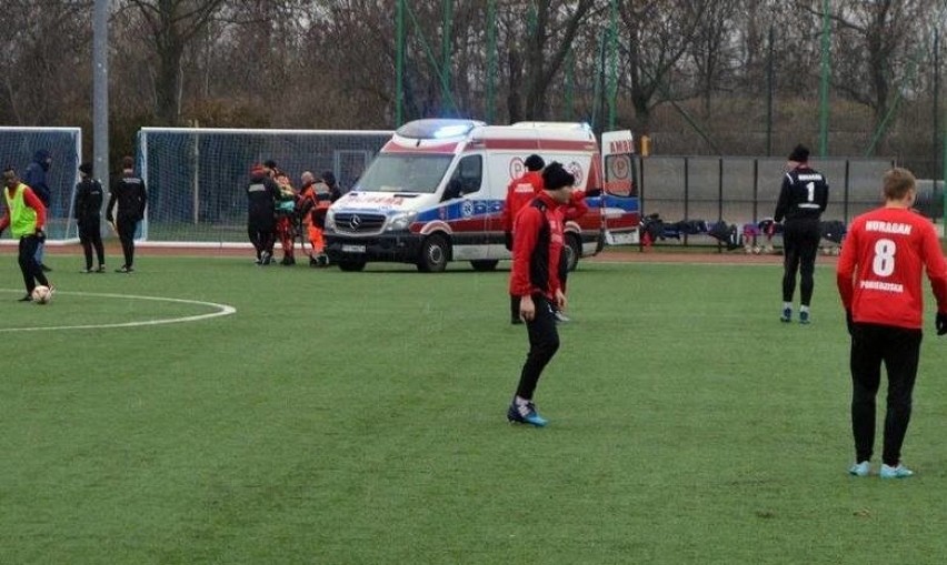 Piłkarz Huraganu Pobiedziska zbiera na rehabilitację po brutalnym faulu