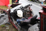 Koszmarne zdjęcia z miejsca wypadku na DW 919 w Rudach [ZDJĘCIA]