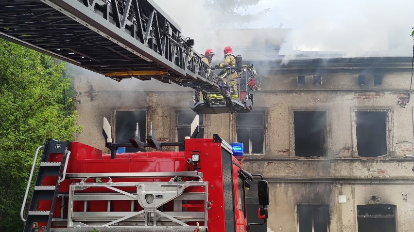 Drabina strażacka firmy Rosenbauer Polska