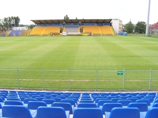 Budowa stadionu w Bielsku-Białej [ZDJĘCIA]