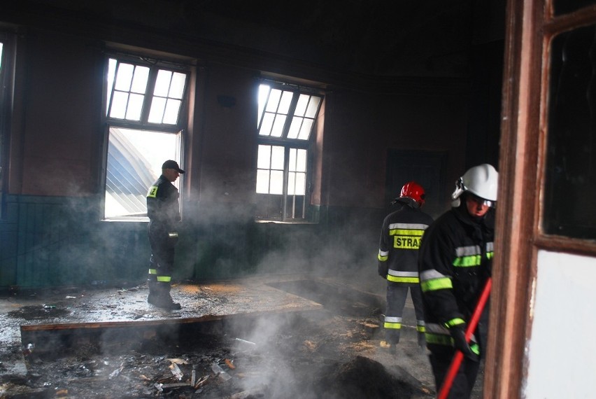 Pożar w Golinie: Spłonęła salka katechetyczna
