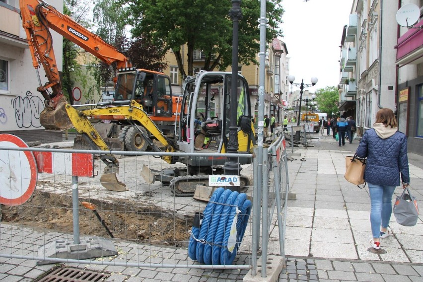 Praca ziemne na Hawelańskiej mają potrwać do wakacji, gdy...