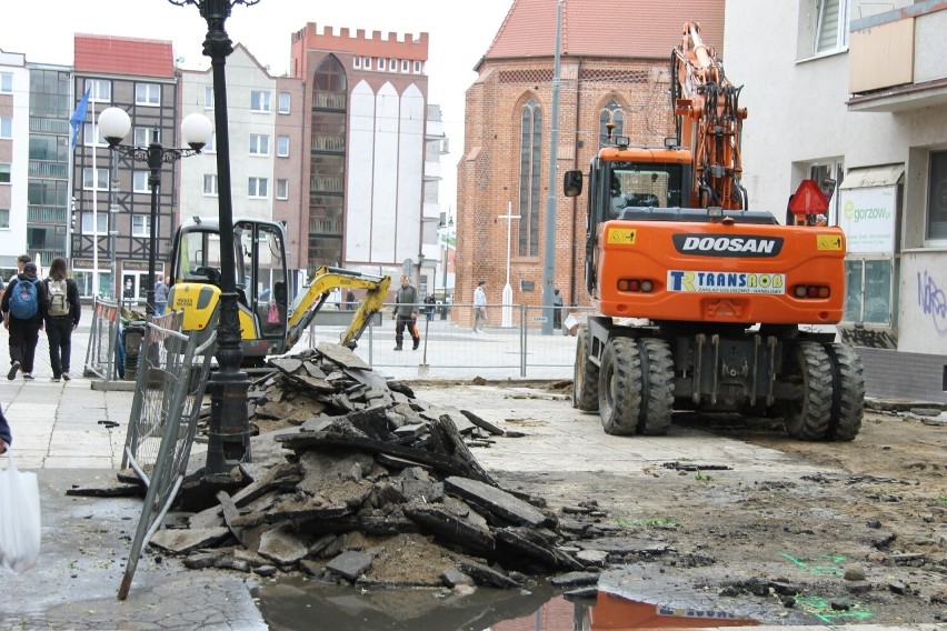 Praca ziemne na Hawelańskiej mają potrwać do wakacji, gdy...