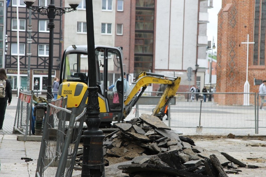 Praca ziemne na Hawelańskiej mają potrwać do wakacji, gdy...