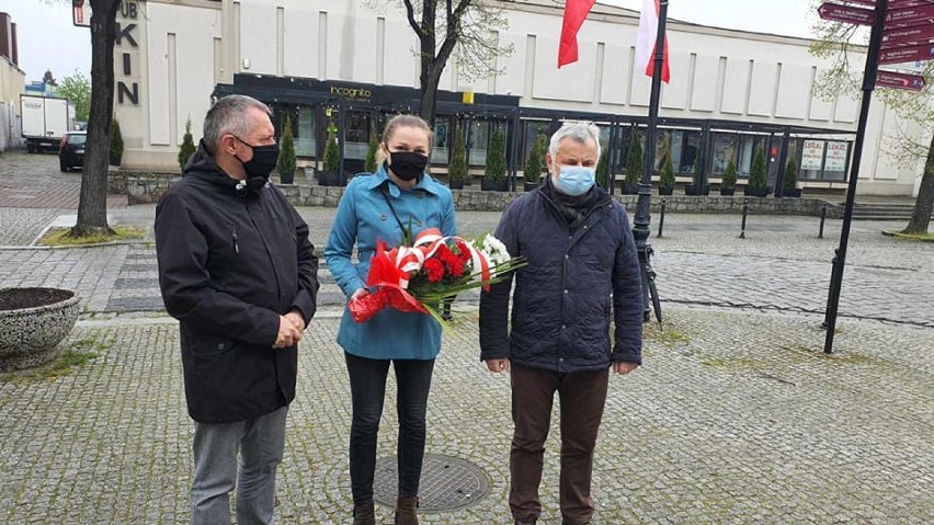 Lewica sieradzka uczciła Święto i Pracy i 17 rocznicę...