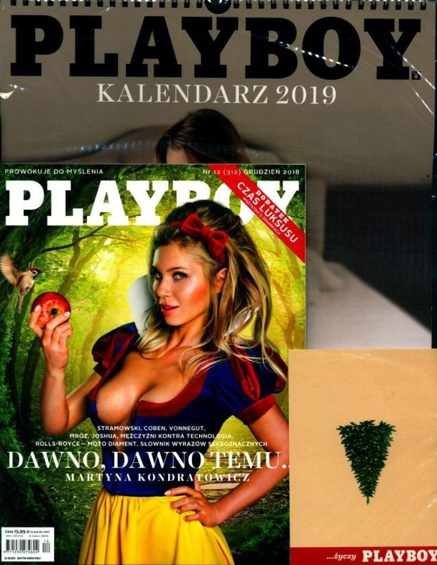 Martyna Kondratowicz NAGO w Playboyu. Prezenterka Eska TV w rozbieranej baśniowej sesji + KALENDARZ 2019 [ZDJĘCIA, Playboy]