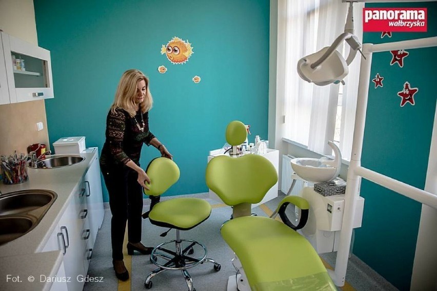 Gabinety stomatologiczne w wałbrzyskich szkołach są...
