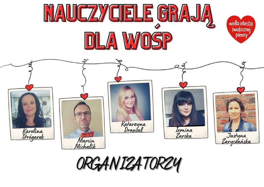 "Nauczyciele grają dla WOŚP". Nauczycielka z powiatu inicjatorką ogólnopolskiej akcji