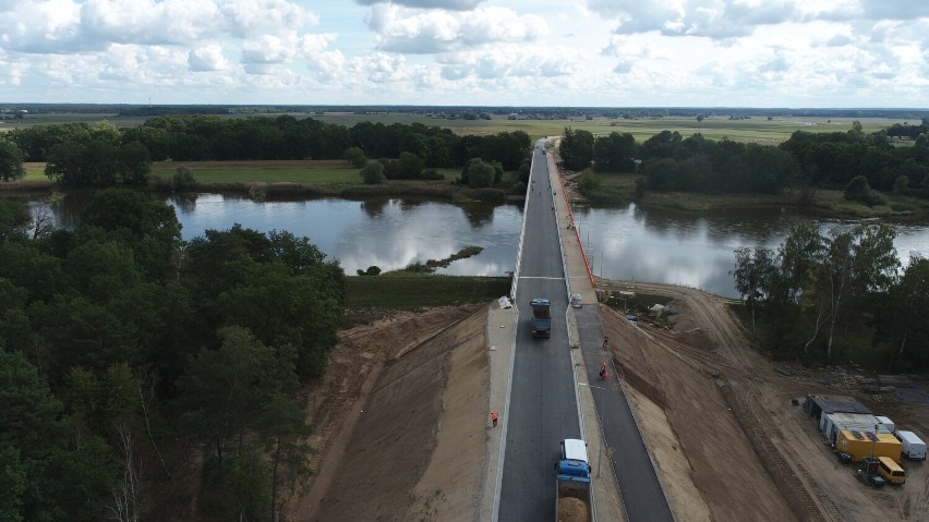 Most na Odrze w Milsku, na drodze między Sławą a Zieloną...