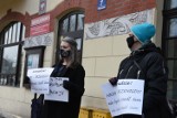 Pikieta pod sądem w Toruniu w obronie zatrzymanego na demonstracji