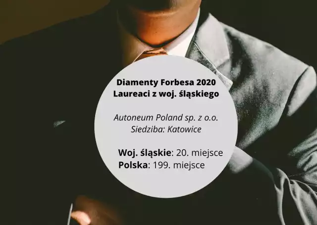 Diamenty Forbesa 2020. TOP 20 najbogatszych firm z województwa śląskiego. 

Przeglądaj na kolejnych zdjęciach>>>
