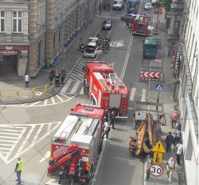 Akcja na ulicy Powstańców 1 w Chorzowie