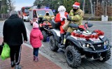 Bukowno. Niecodzienny Mikołaj w wykonaniu strażaków z Ochotniczej Straży Pożarnej. Było bajkowo jak w świecie Walta Disneya. ZDJĘCIA