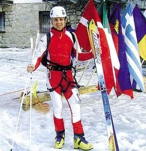Dzięki narciarstwu wysokogórskiemu Jacek Czech połączył dwie swoje pasje &amp;#8211; alpinizm i jazdę na nartach. arc
