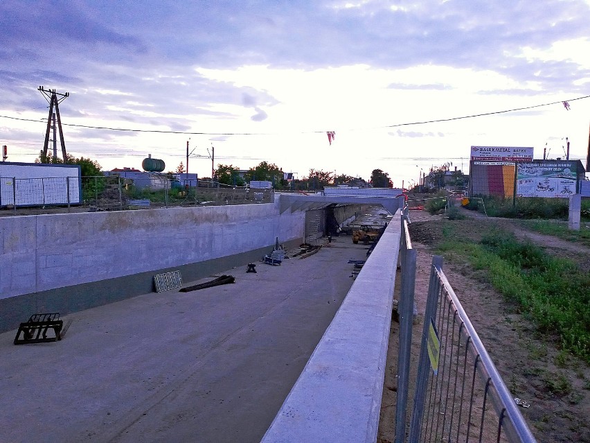 Kościan. Trwa budowa wiaduktu kolejowego na ul. Gostyńckiej. Mamy aktualne zdjęcia