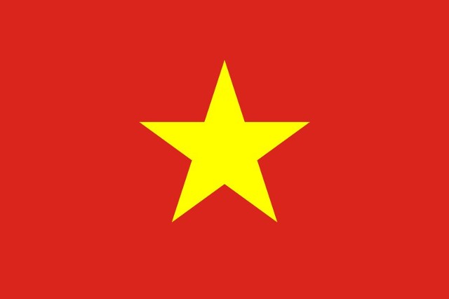 Źródło: http://commons.wikimedia.org/wiki/File:Flag_of_Vietnam.svg?uselang=pl