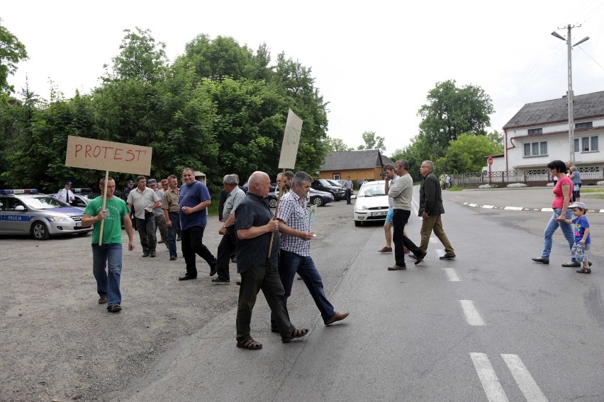 Protest w Drochlinie