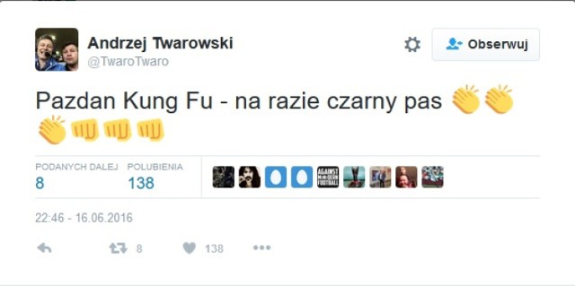 Andrzej Twarowski - dziennikarz sportowy Canal+

Czytaj też: Najlepsze memy po meczu Polska - Niemcy na EURO 2016. Internauci nie oszczędzają piłkarzy [MEMY]