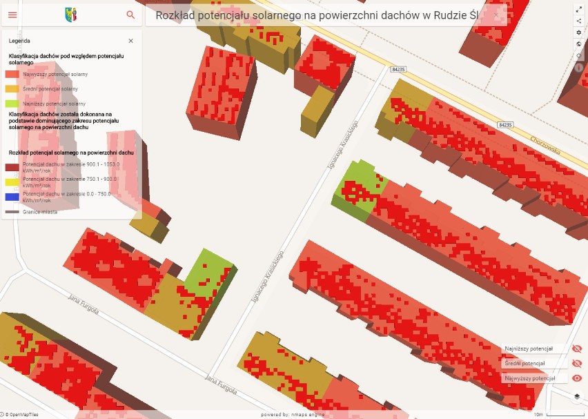 W Rudzie Śląskiej powstała mapa potencjału solarnego [ZDJĘCIA]