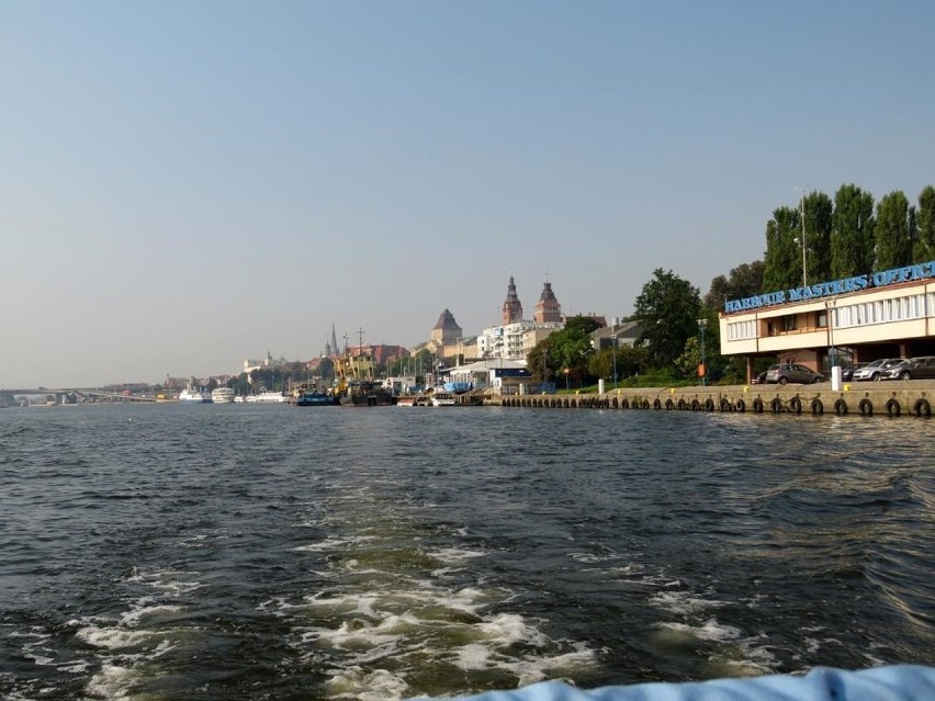 Piękny Szczecin od strony Odry. Zobacz zdjęcia sprzed paru lat