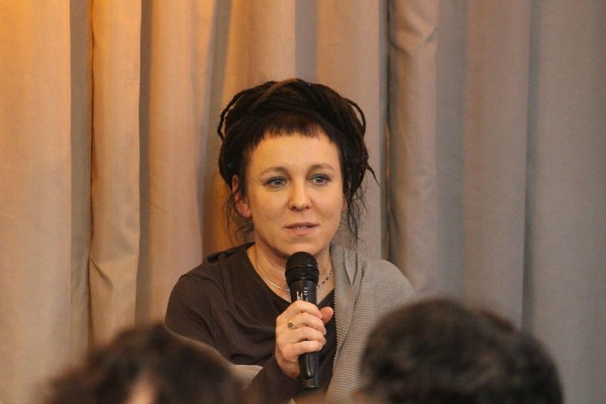 Olga Tokarczuk w Kielcach: - Ludzie, którzy czytają stają się lepsi [WIDEO, ZDJĘCIA]