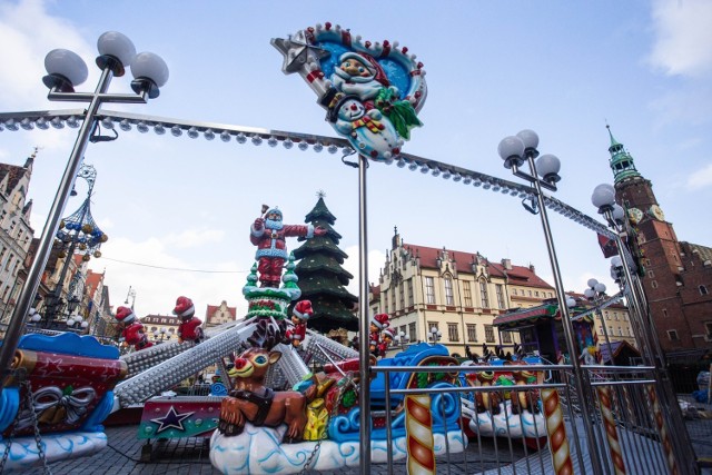 Jarmark bożonarodzeniowy na wrocławskim Rynku i w jego okolicy 18.11.2021