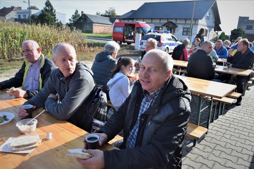 W Perzynach na pielgrzymów czekała gorąca kawa i herbata...