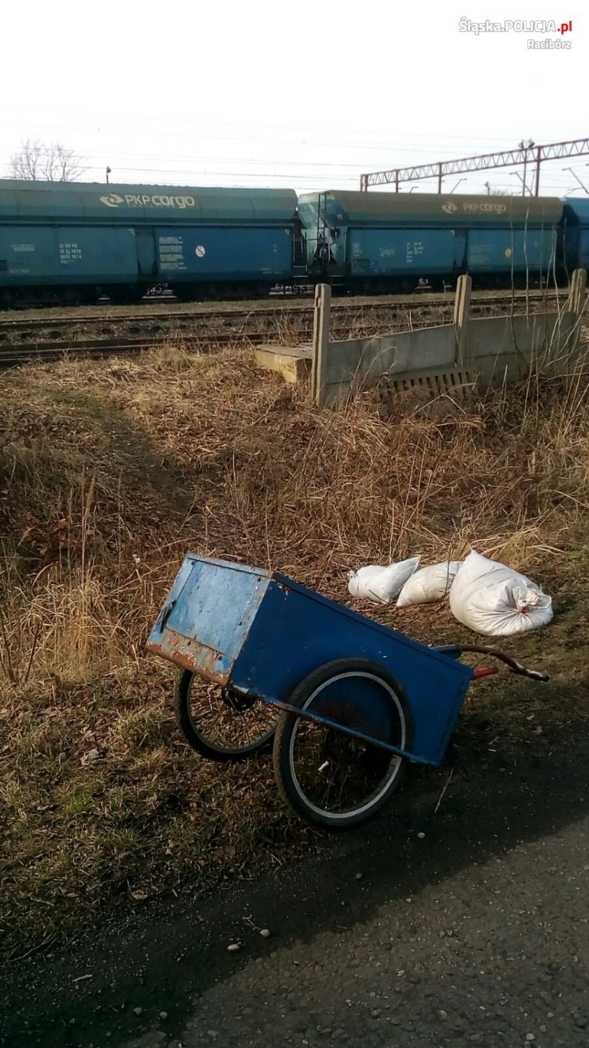 29-latek kradł węgiel z wagonów kolejowych