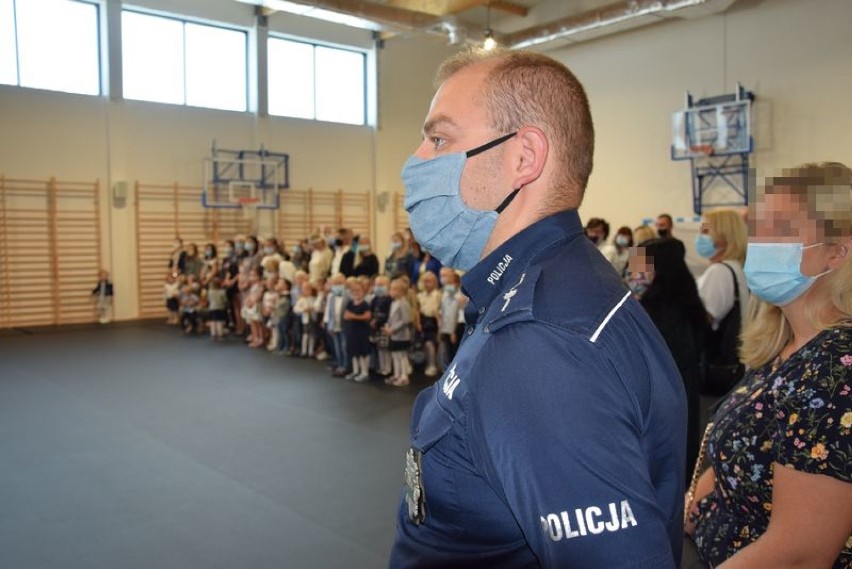 Policyjna akcja "Bezpieczna droga do szkoły" została przeprowadzona w Połchowie - 1 września 2020