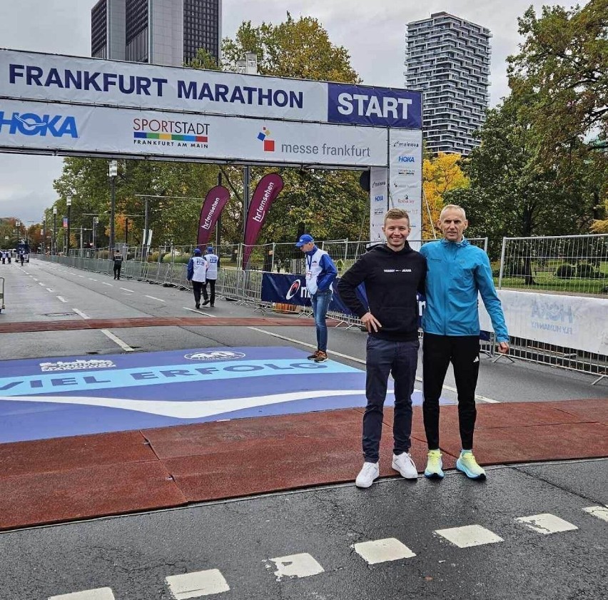 Artur Jasiński z Wielunia najszybszym Polakiem w maratonie we Frankfurcie 