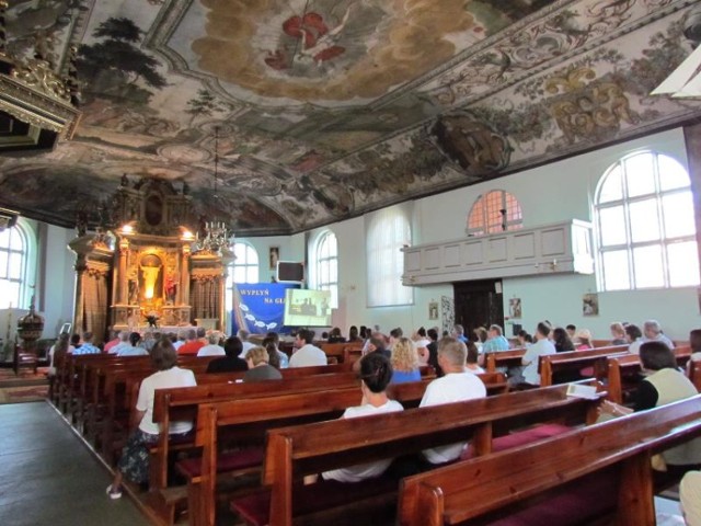 W sobotę, 19 lipca w murach zabytkowego kościoła wystąpili Bogdan Narloch - organy oraz Roman Gryń - trąbka