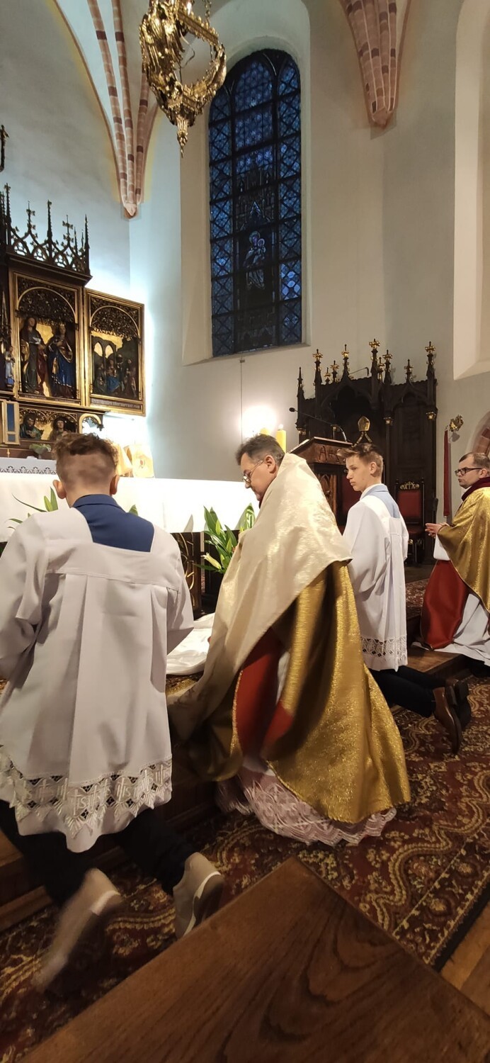Msza Wieczerzy Pańskiej w Kościele pw. św. Wita w Rogoźnie