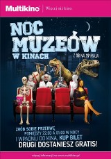 Noc Muzeów w Multikinie Słupsk: Drugi bilet gratis!