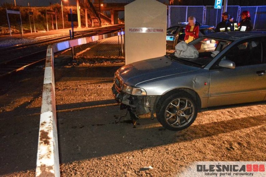 O krok od tragedii w Oleśnicy. W niedzielę nad ranem pijany...