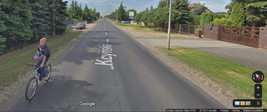 Google Street View przyłapał ich w Wągrowcu i powiecie podczas transportu... Co przewozili? Zobaczcie zdjęcia