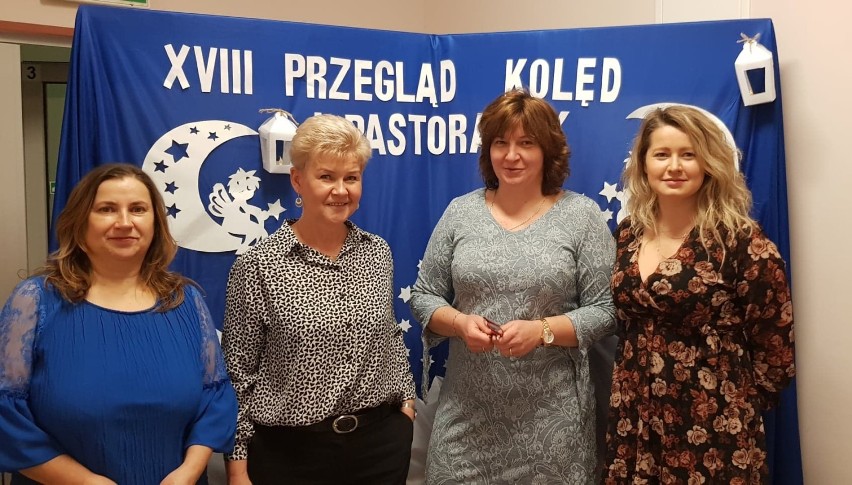 Na zdjęciu od lewej nauczycielki: Monika Ferenc, Lidia...